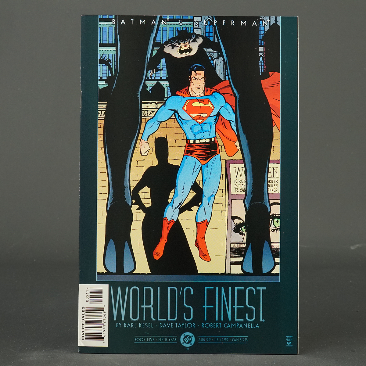 WORLDS FINEST #5 DC Comics 1999 (A/CA) Taylor (W) Kesel 230915A