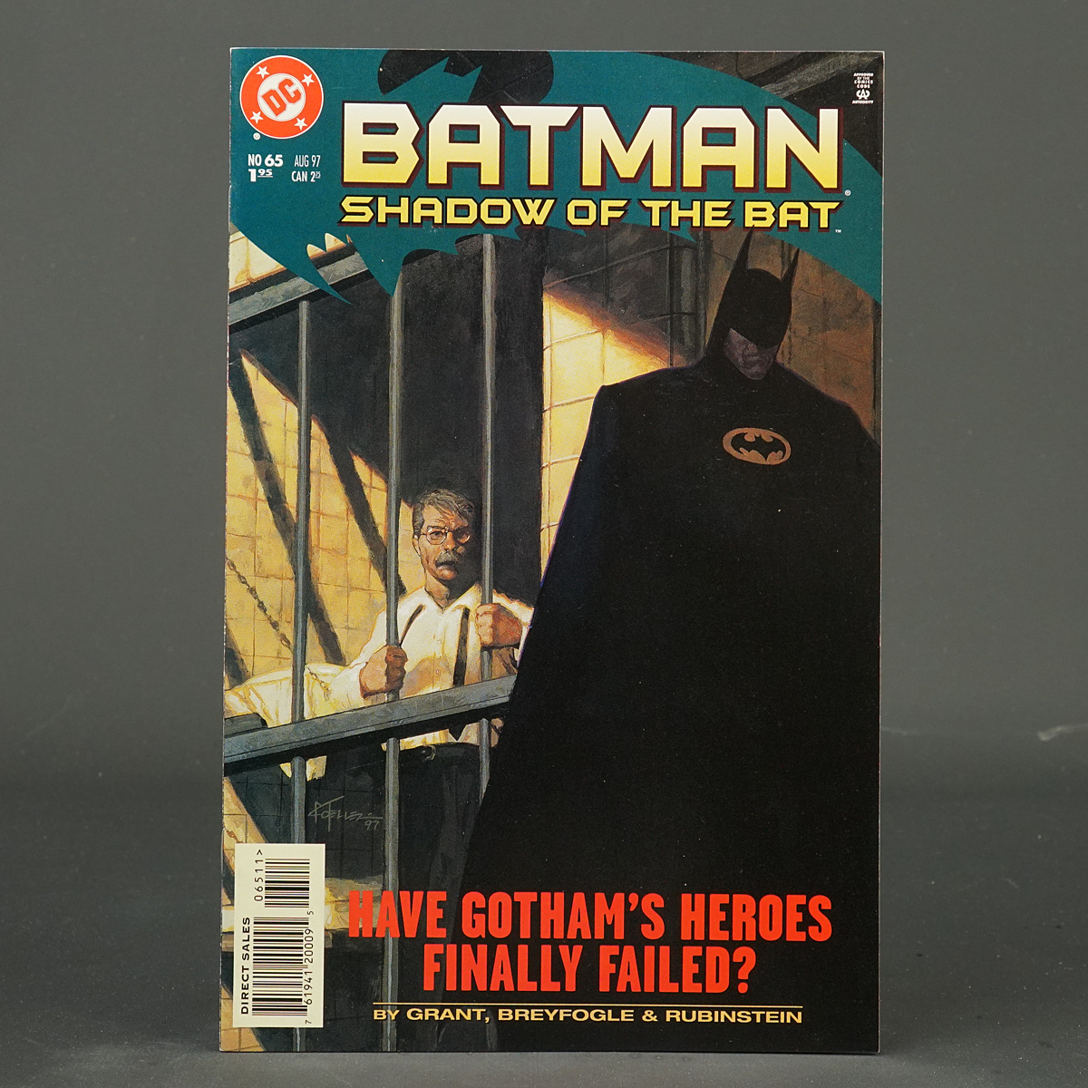BATMAN SHADOW OF THE BAT #65 DC Comics 1997 (CA) Moeller (W) Grant 230915A