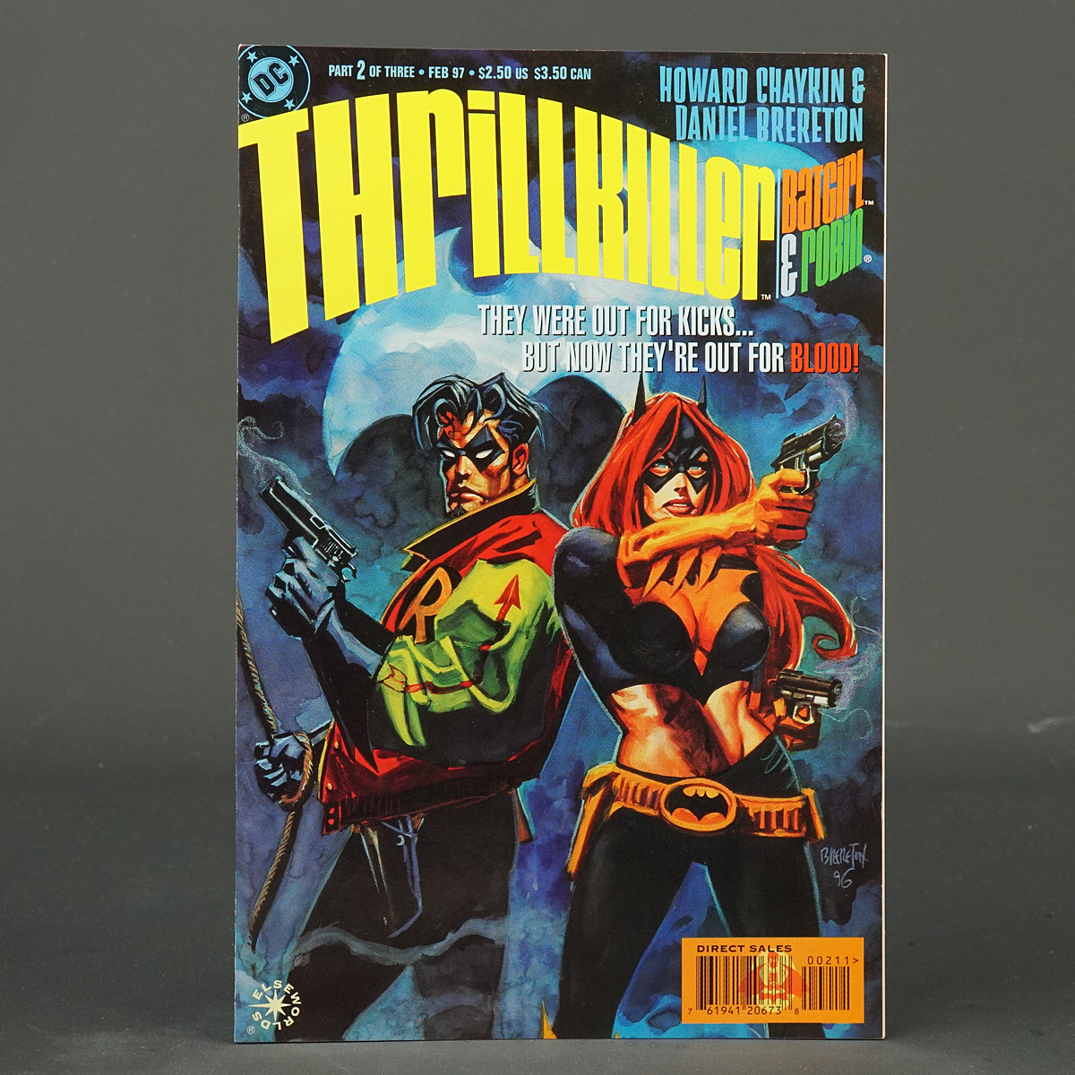 THRILLKILLER BATGIRL & ROBIN #2 DC Comics 1997 (CA) Brereton (W) Chaykin 230915A