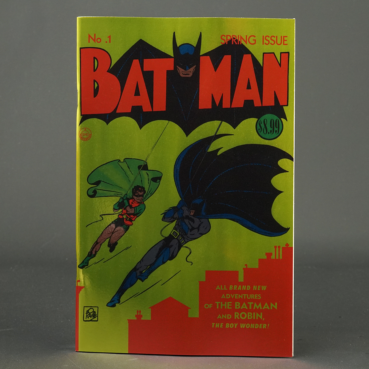 BATMAN #1 Facsimile Edition Cvr B foil DC Comics 2023 ptg 0723DC202 1B (CA) Kane
