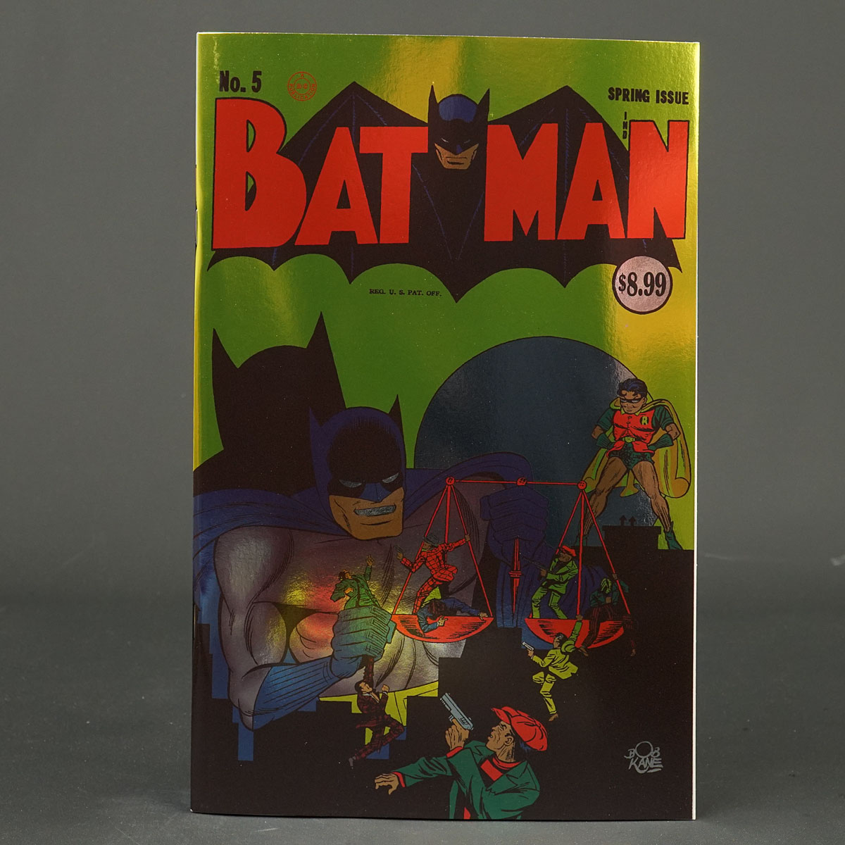 BATMAN #5 Facsimile Cvr B foil DC Comics 2023 ptg 0923DC269 5B (CA) Kane