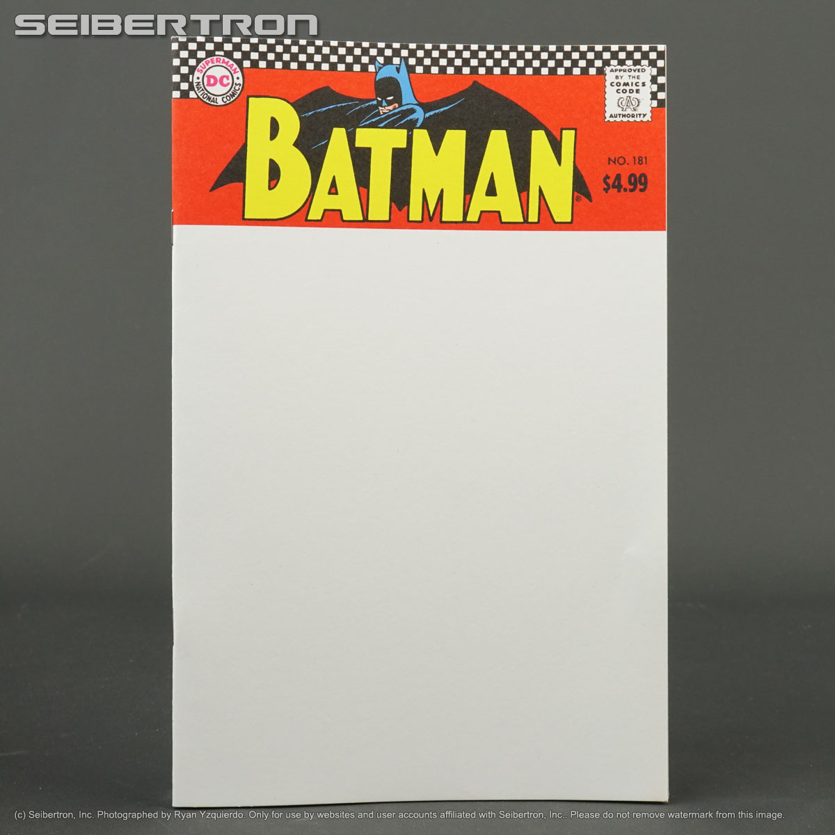 BATMAN #181 Facsimile Edition Cvr C blank sketch DC Comics 2023 0323DC161 181C