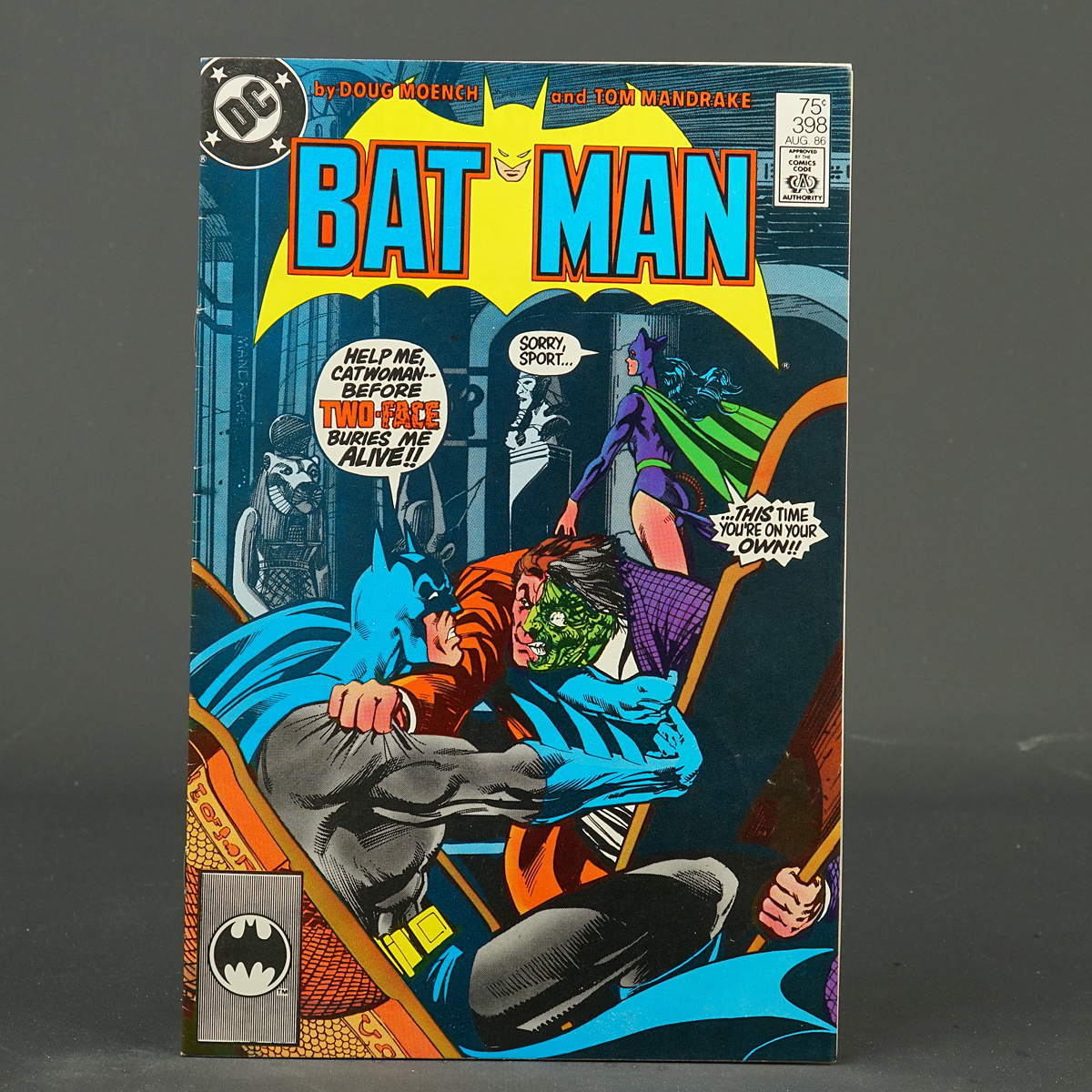 BATMAN #398 DC Comics 1989 (CA) Mandrake (W) Greenberger (A)García-López 230915A