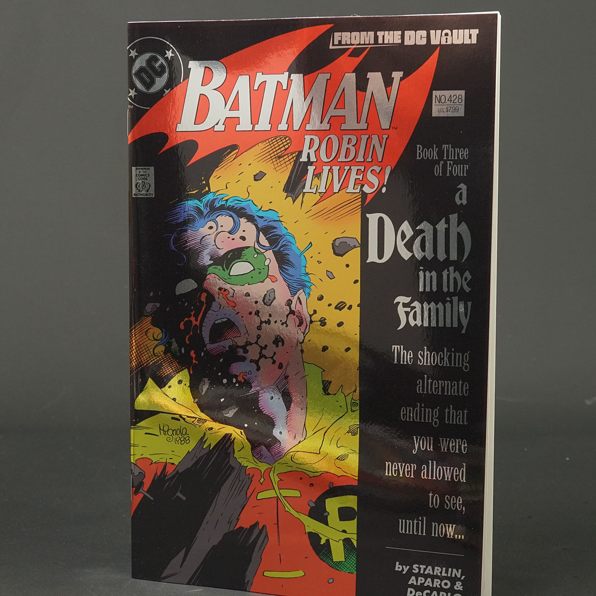 BATMAN #428 Robin Lives Cvr C foil DC Comics 2023 1023DC814 428C (CA) Mignola