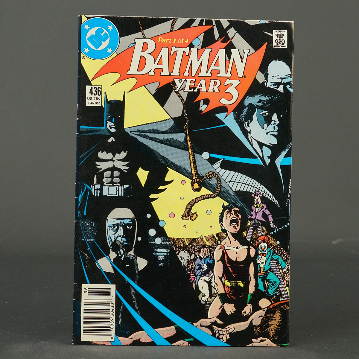 BATMAN #436 DC Comics 1989 (CA) Perez (W) Wolfman (A) Broderick 230915A