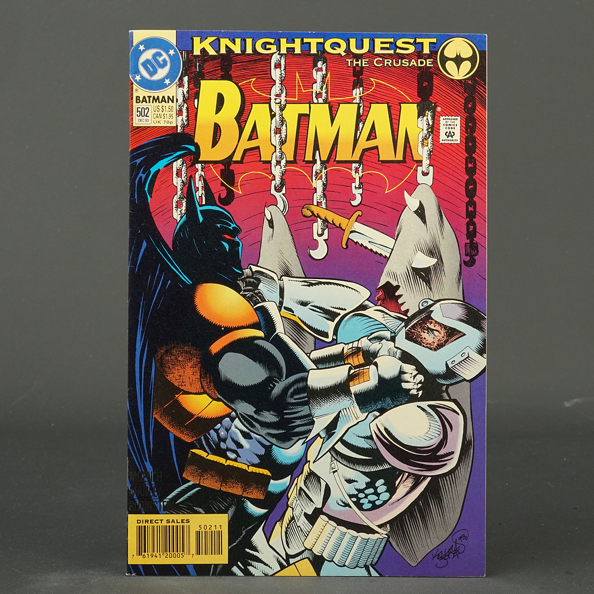 BATMAN #502 DC Comics 1993 (CA) Jones (W) Moench (A) Manley 230915A