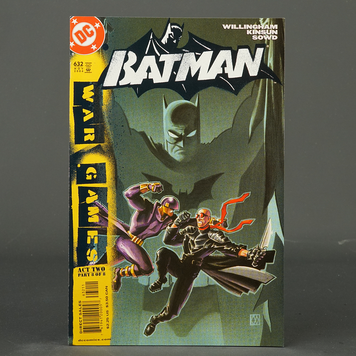 BATMAN #632 DC Comics 2004 (CA) Wagner (W) Willingham (A) Kinsun 230915A