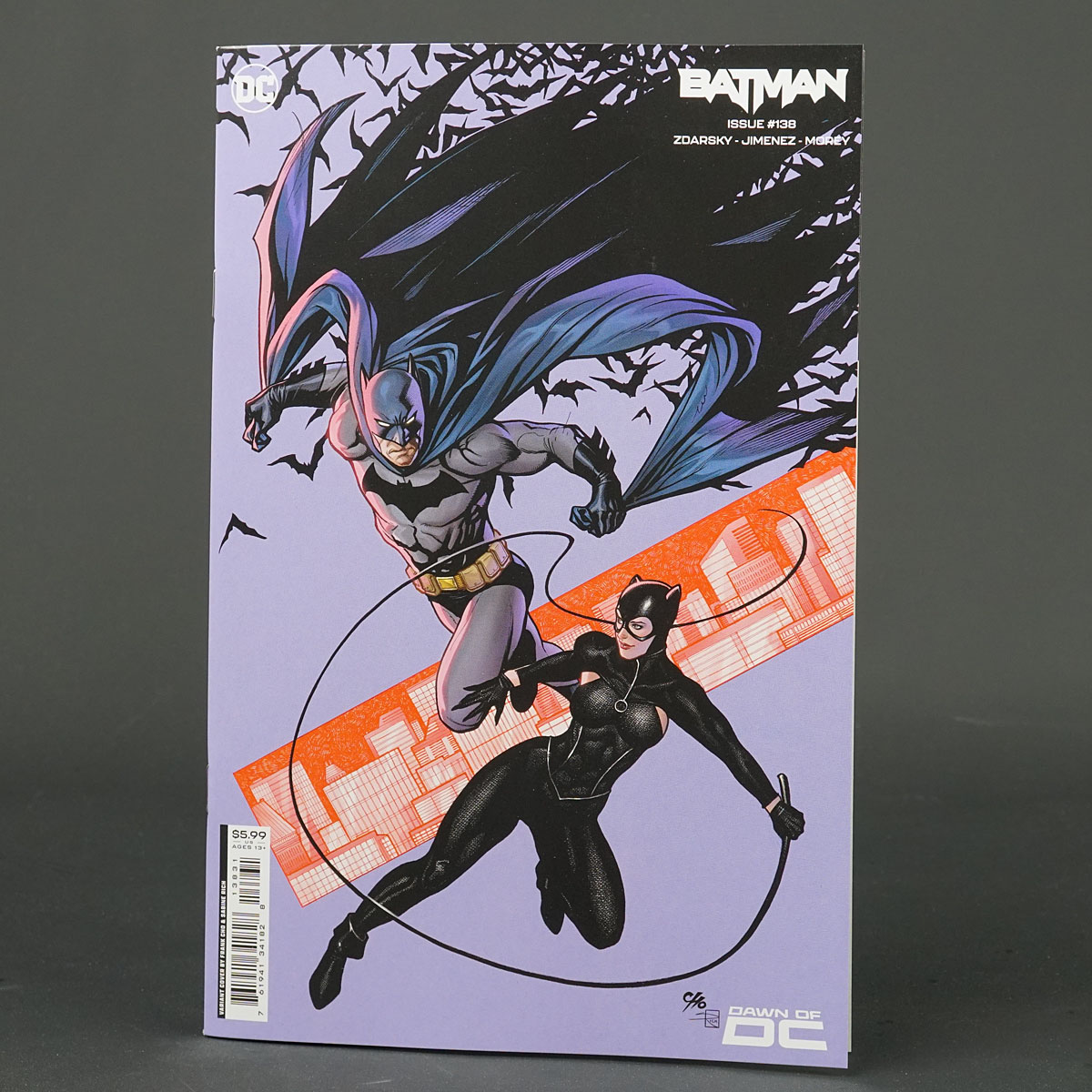 BATMAN #138 Cvr C DC Comics 2023 0823DC013 138C (W) Zdarsky (CA) Cho (A) Jimenez
