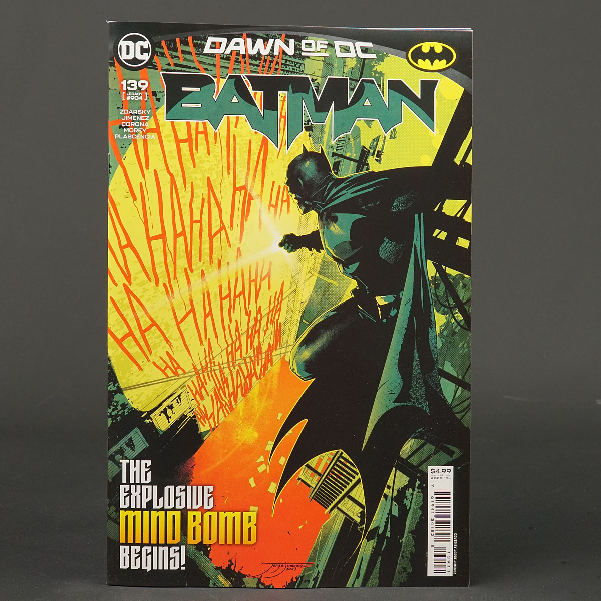 BATMAN #139 Cvr A DC Comics 2023 0923DC068 139A (W) Zdarsky (A/CA) Jimenez