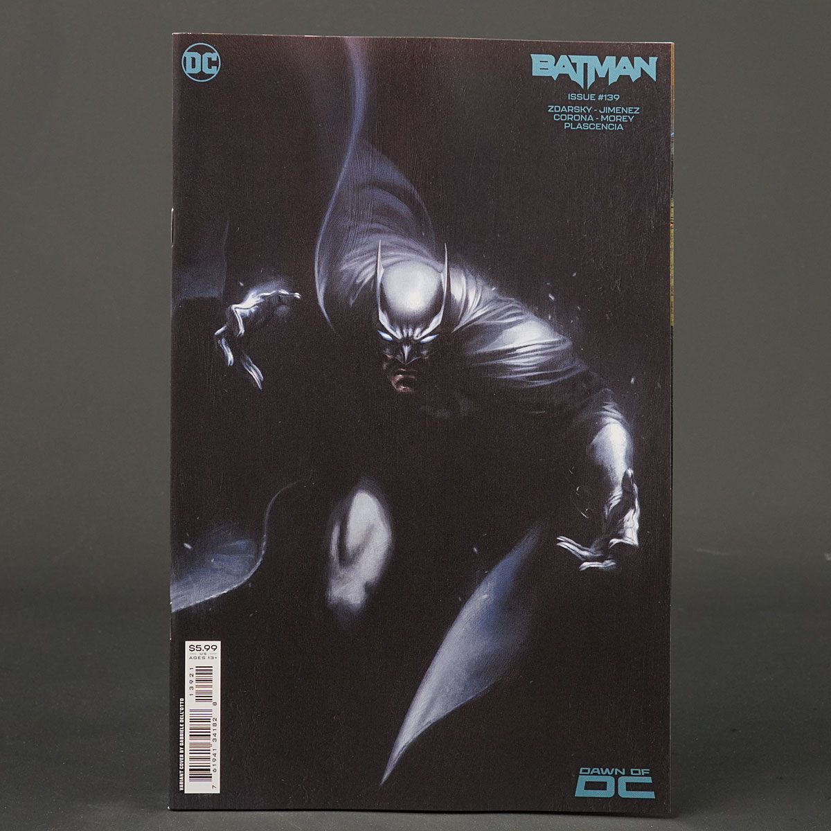 BATMAN #139 Cvr B DC Comics 2023 0923DC069 139B (W) Zdarsky (CA) Dell'Otto