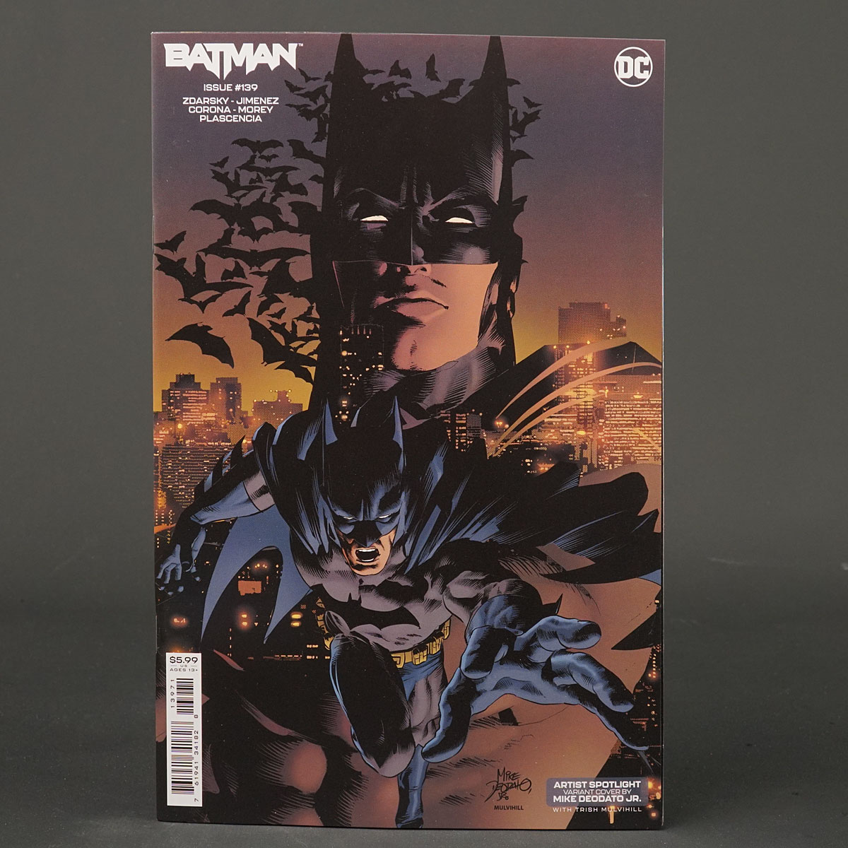 BATMAN #139 Cvr D DC Comics 2023 0923DC071 139D (W) Zdarsky (CA) Deodato Jr