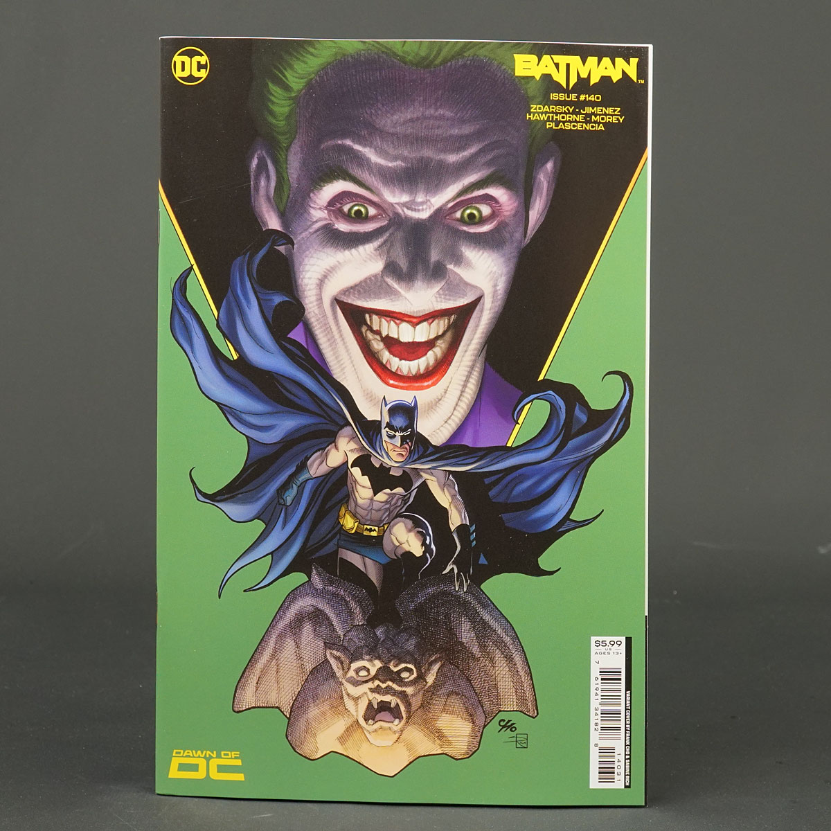 BATMAN #140 Cvr C DC Comics 2023 0923DC077 140C (W) Zdarsky (CA) Cho (A) Jimenez