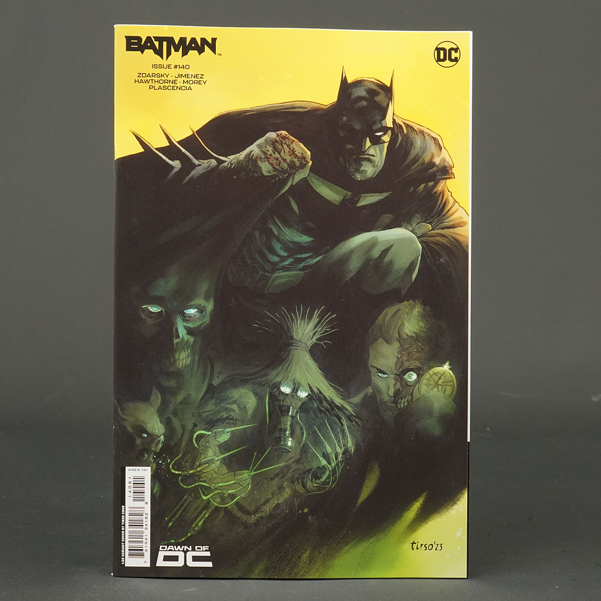BATMAN #140 Cvr G 1:50 DC Comics 2023 0923DC081 140G (W) Zdarsky (CA) Cons