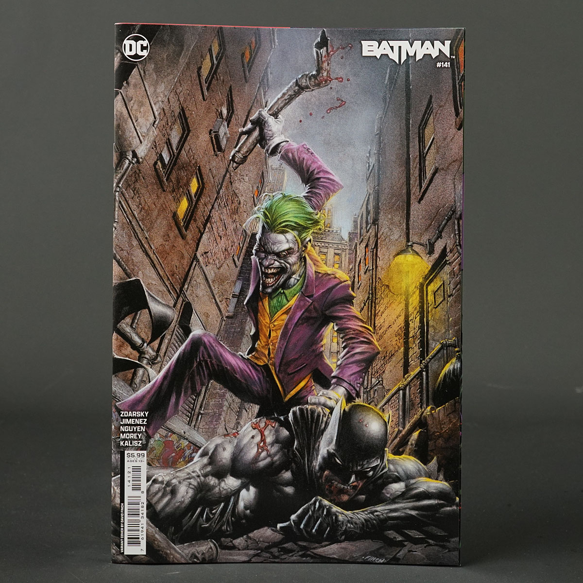 BATMAN #141 Cvr B DC Comics 2024 1023DC049 141B (W)Zdarsky (A)Jimenez (CA) Finch