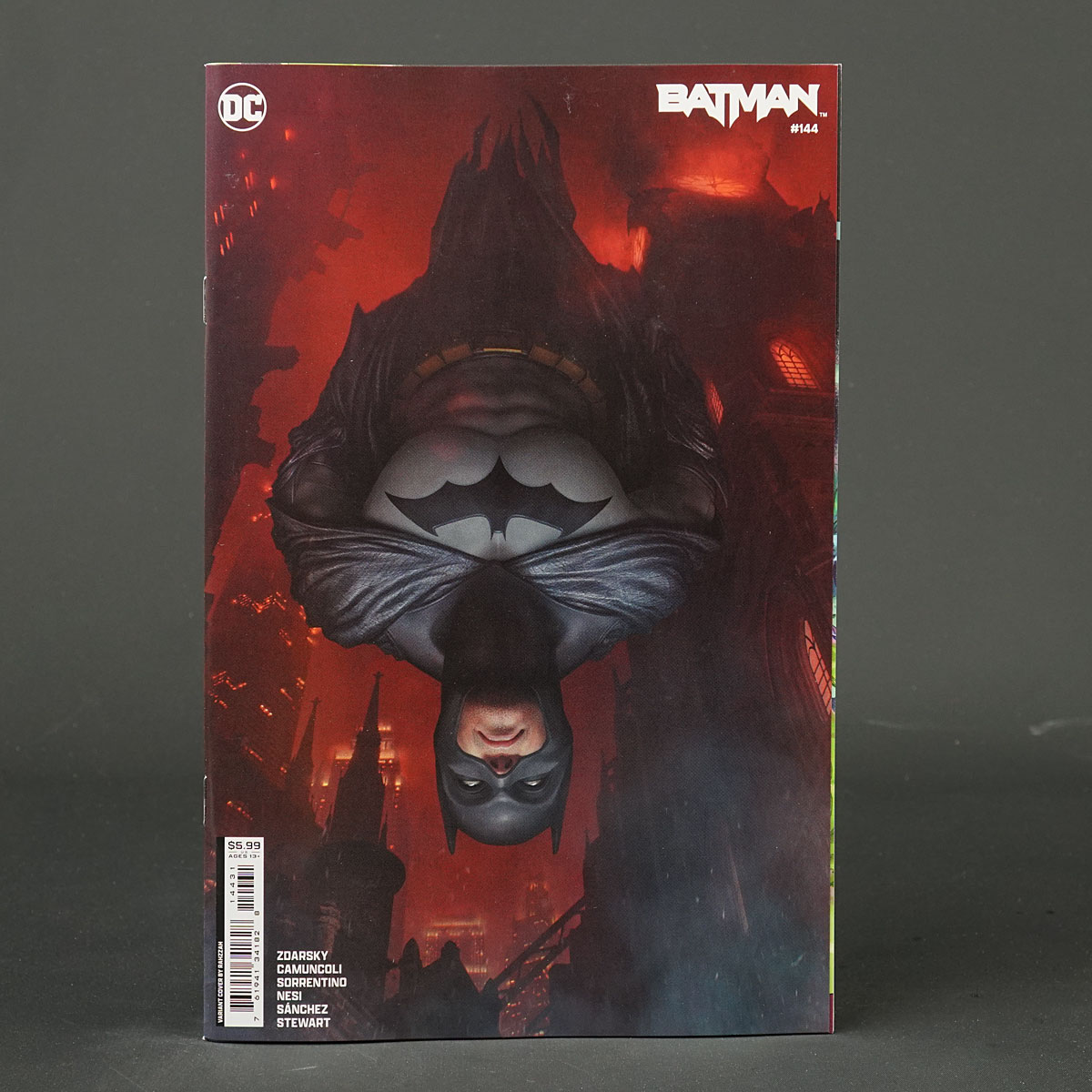 BATMAN #144 Cvr C DC Comics 2024 1223DC014 144C (CA) Rahzzah (W) Zdarsky