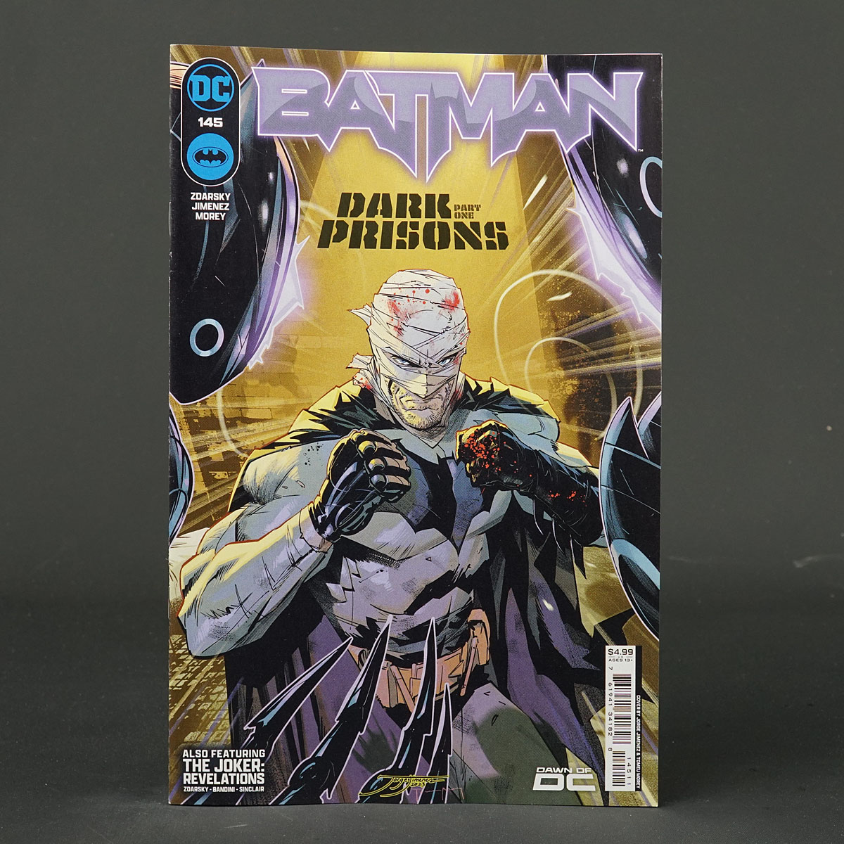 BATMAN #145 Cvr A DC Comics 2024 0124DC001 145A (A/CA) Jimenez (W) Zdarsky