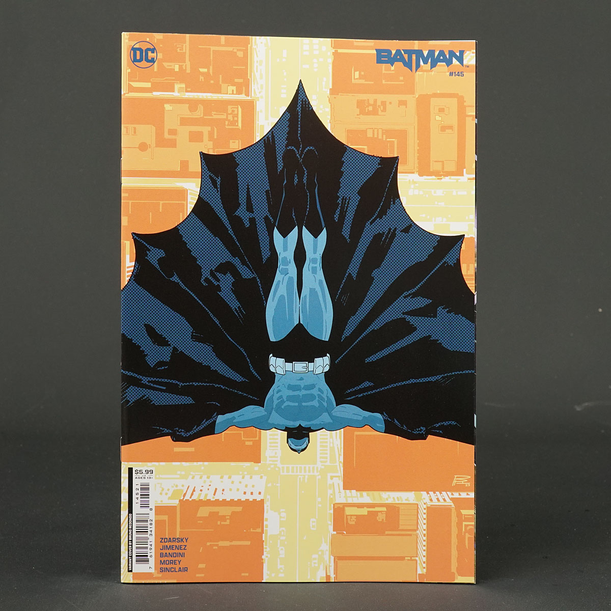 BATMAN #145 Cvr B DC Comics 2024 0124DC002 145B (CA) Redondo (W) Zdarsky