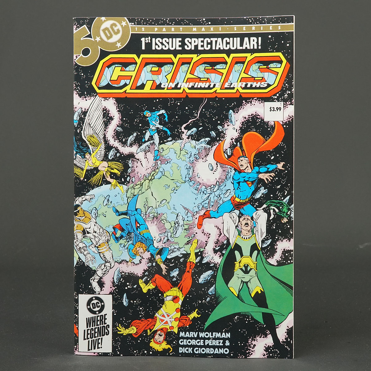 CRISIS ON INFINITE EARTHS #1 Facsimile Cvr A DC Comics 2024 0324DC131 1A Perez