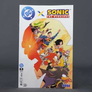 Visit shop.seibertron.com to buy "DC X SONIC THE HEDGEHOG #5 Cvr A DC Comics 2025 0525DC230 05A (CA) Collar"