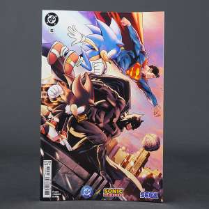 Visit shop.seibertron.com to buy "DC X SONIC THE HEDGEHOG #5 Cvr B DC Comics 2025 0525DC231 05B (CA) Meyer"