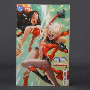 Visit shop.seibertron.com to buy "DC Marvel BATMAN DEADPOOL #1 Cvr L DC Comics 2025 0925DC0012 1L (CA) Lozano"