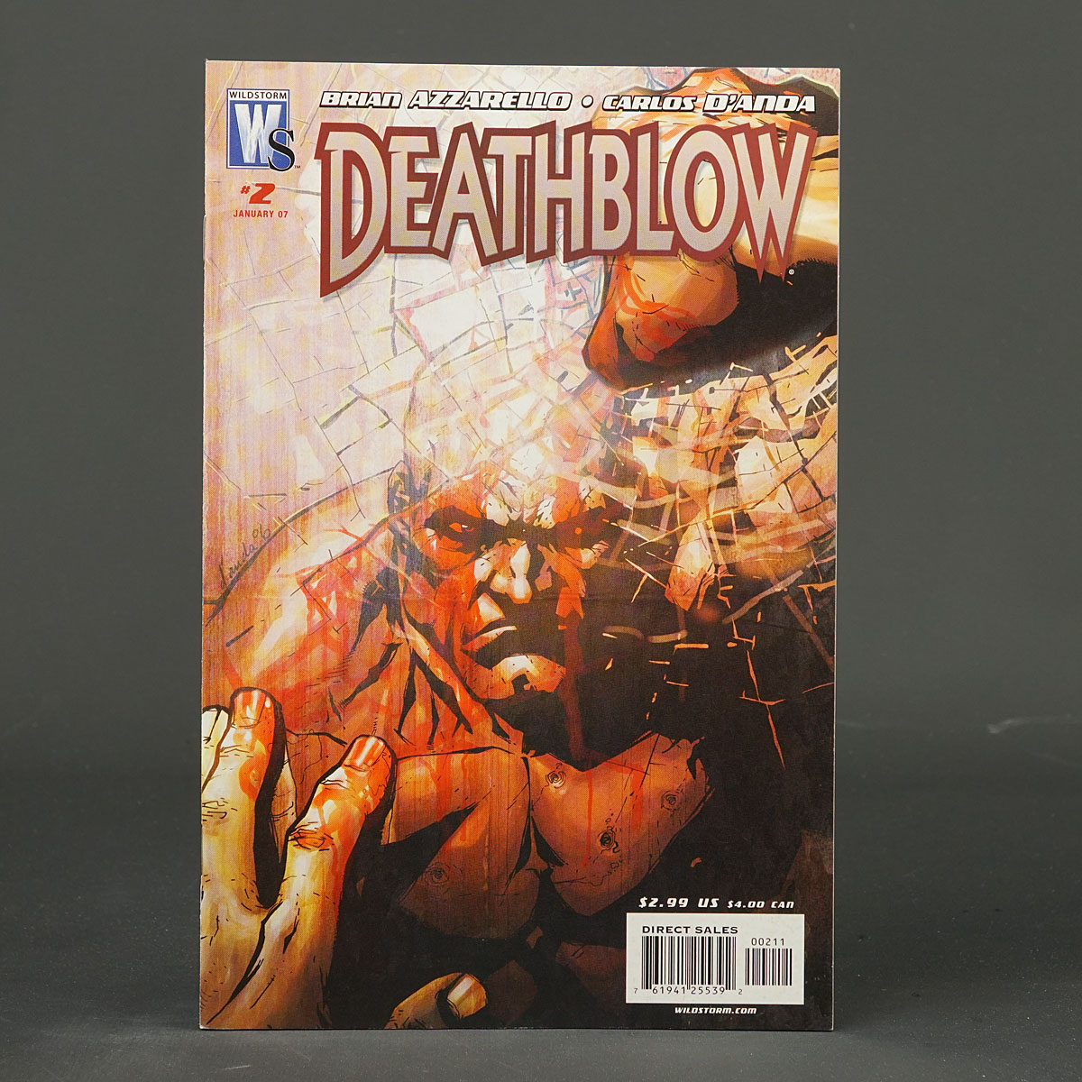 DEATHBLOW #2 DC Comics 2007 (CA) Jones (W) Azzarello (A) D'Anda 240317B