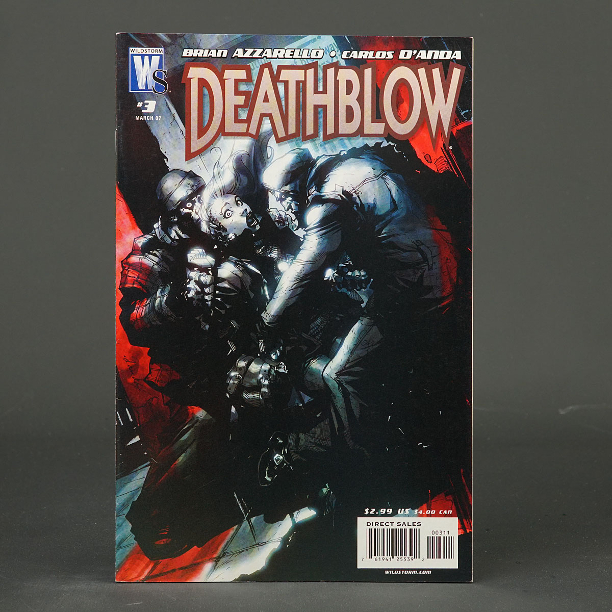 DEATHBLOW #3 DC Comics 2007 (CA) Stelfreeze (W) Azzarello (A) D'Anda 240317C