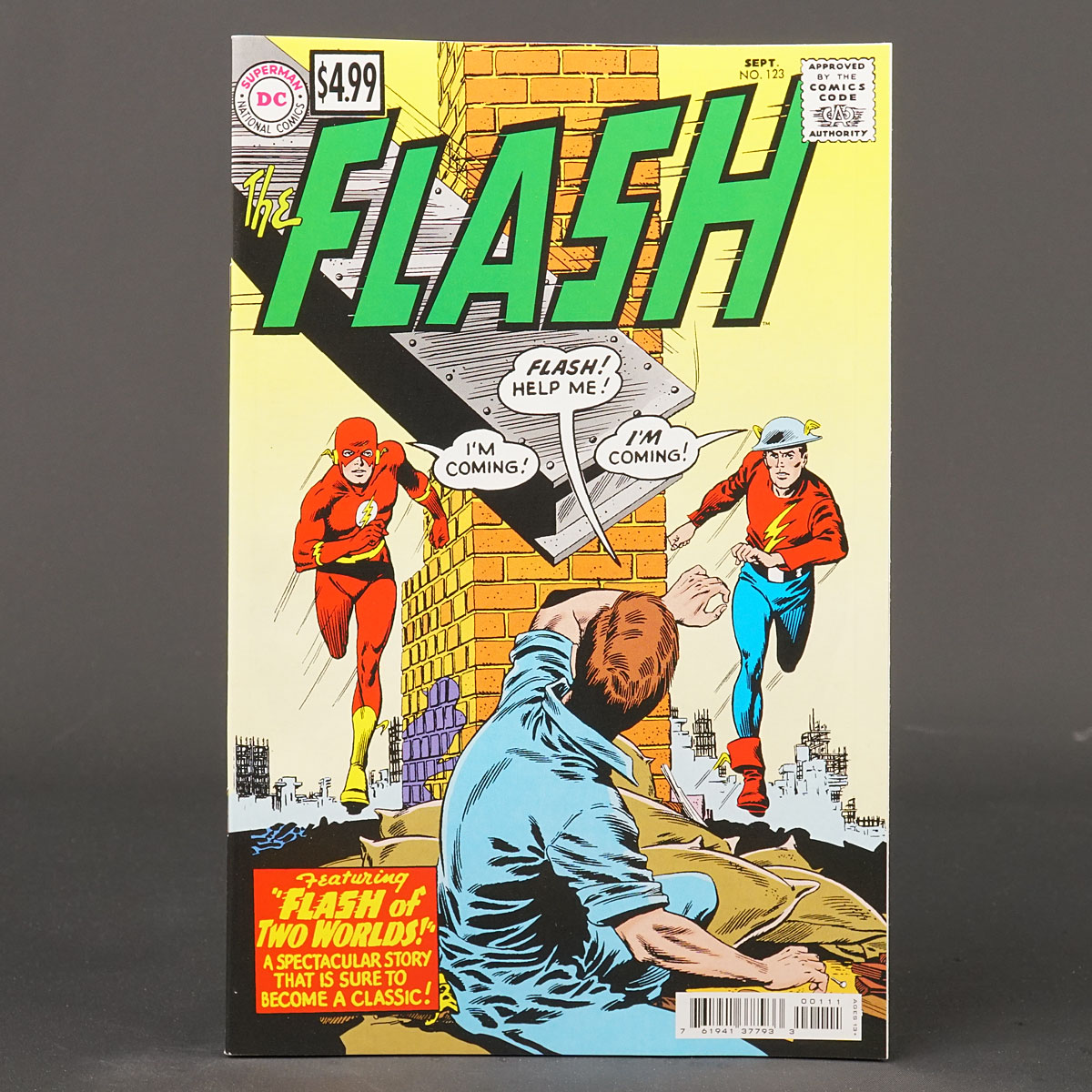 FLASH #123 Facsimile DC Comics 2023 ptg 1122DC116 (CA) Infantino + Anderson