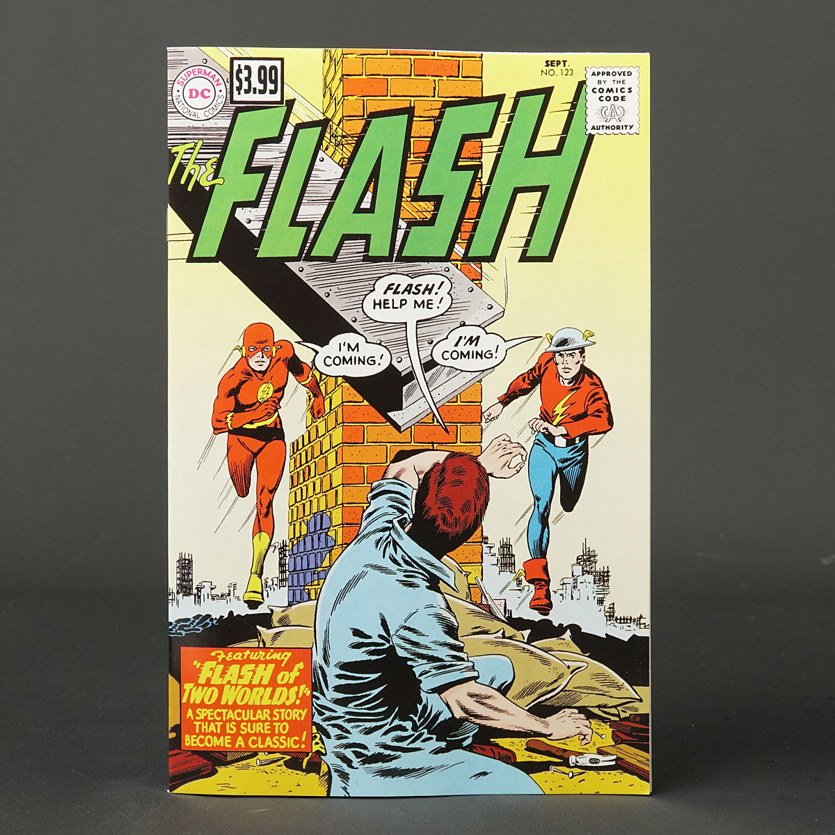 FLASH #123 Facsimile Cvr A DC Comics 2024 ptg 1123DC804 123A