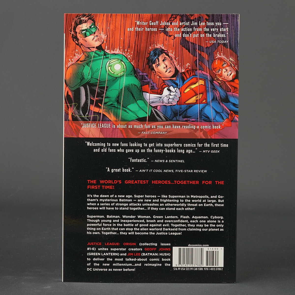 JUSTICE LEAGUE Vol 1 ORIGIN (NEW 52) tpb DC Comics OCT127119 (A/CA