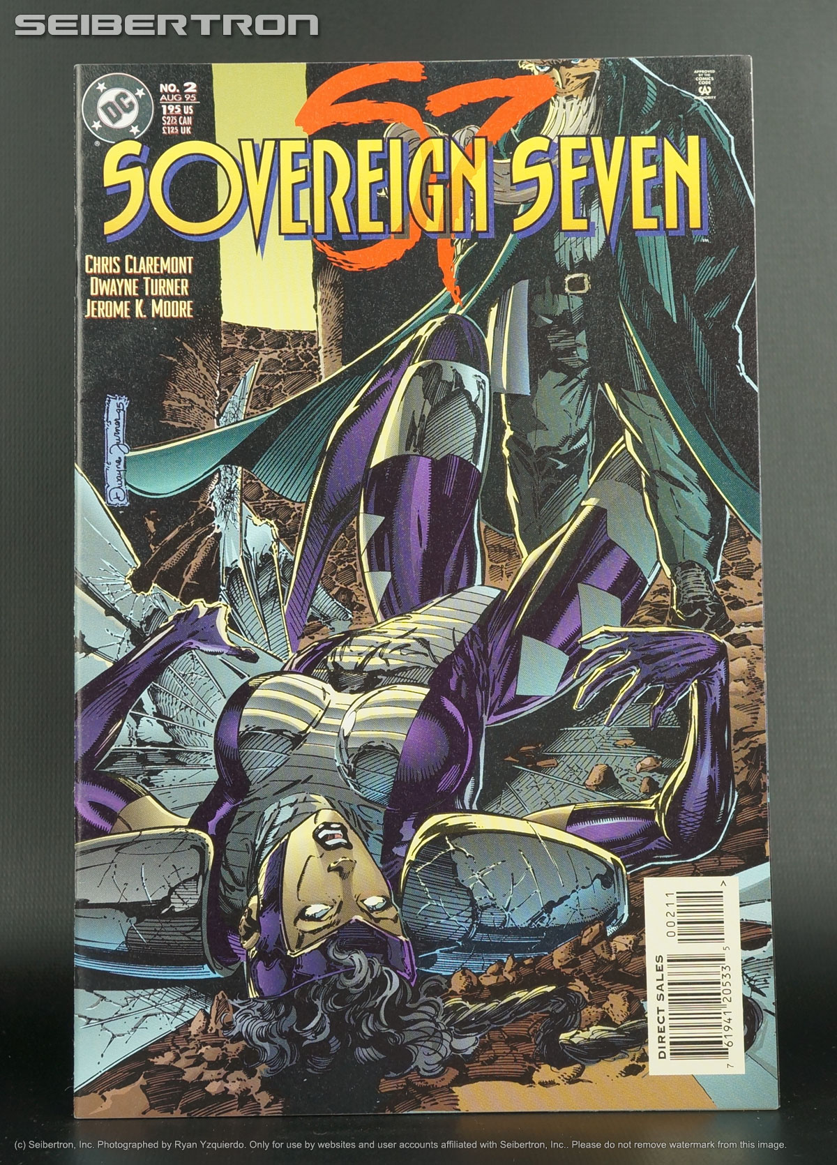 SOVEREIGN SEVEN #2 DC Comics 1995 S7 (W) Claremont (A) Turner 140117