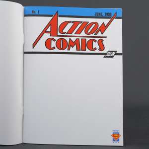 Visit shop.seibertron.com to buy "ACTION COMICS #1 Facsimile Cvr D Blank DC Comics 2025 ptg 0225DC808 1D"
