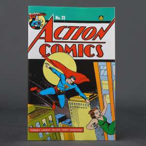 Visit shop.seibertron.com to buy "ACTION COMICS #23 Facsimile Cvr A DC Comics 2025 ptg 0625DC222 (CA) Shuster"