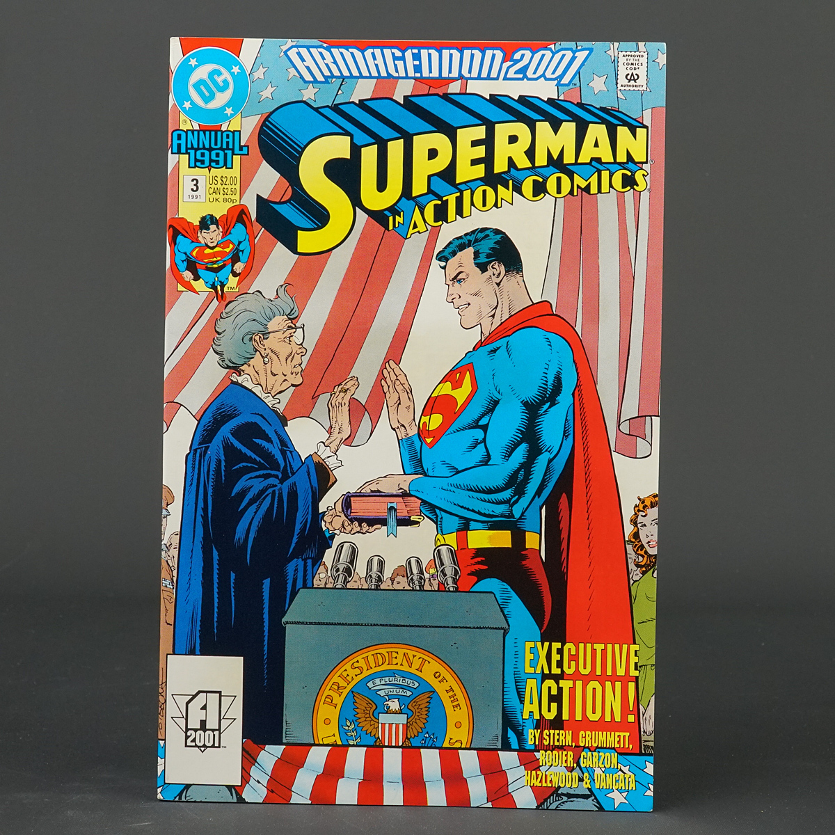 ACTION COMICS ANNUAL #3 Superman DC Comics 1991 (CA) Gibbons 230228A