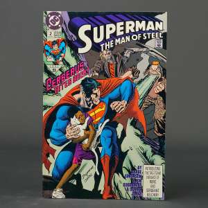 Visit shop.seibertron.com to buy "Superman MAN OF STEEL #2 DC Comics 1991 (A/CA) Bogdanove (W) Simonson 230305A"