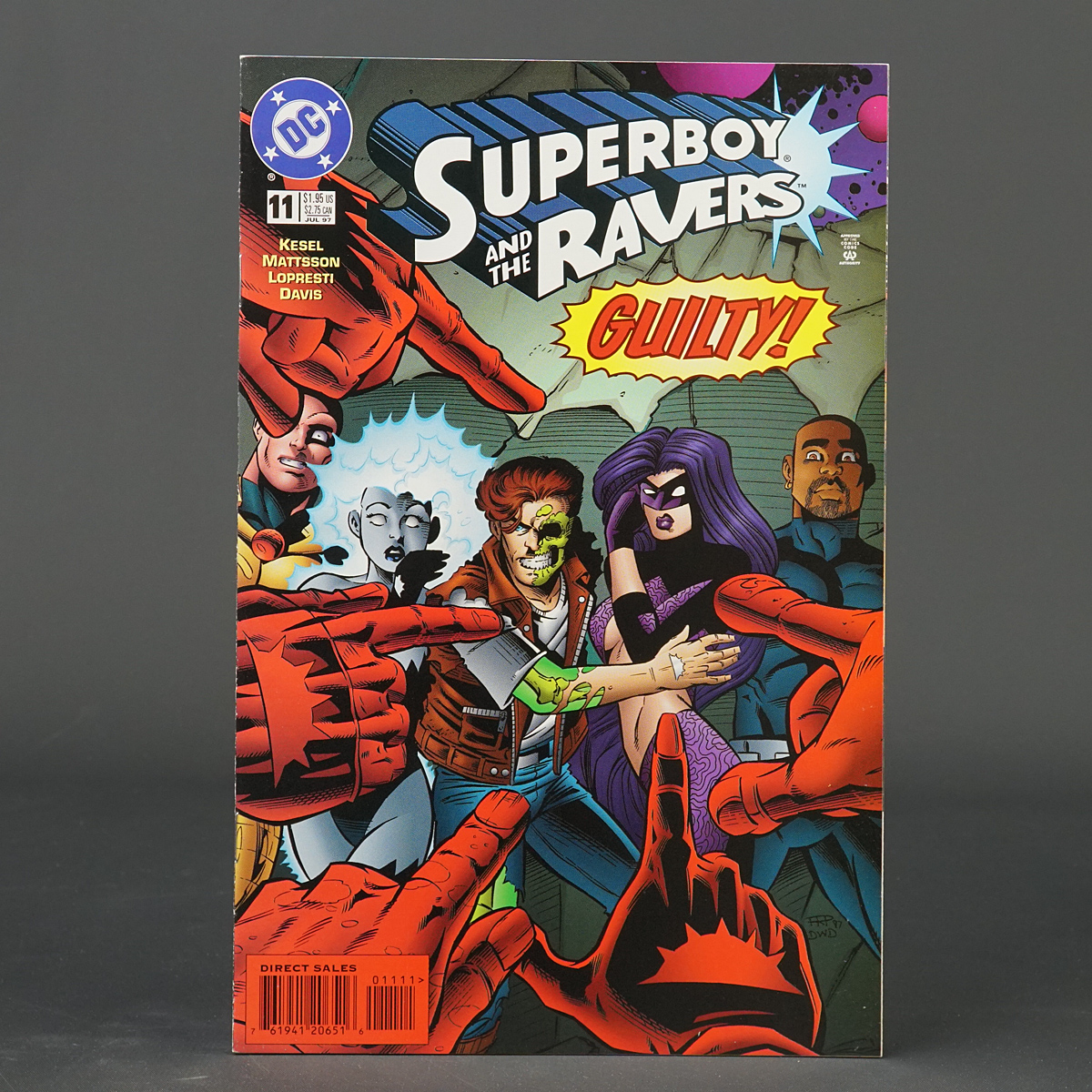 SUPERBOY + RAVERS #11 DC Comics 1997 (A/CA) Lopresti + Davis 200610A