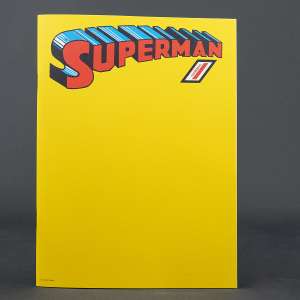 Visit shop.seibertron.com to buy "SUPERMAN #1 Facsimile Blank Golden Age DC Comics 2025 0525DC235 Siegel + Shuster"