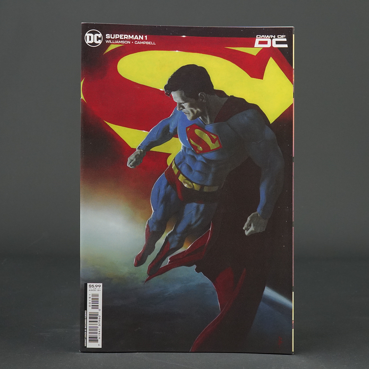 SUPERMAN #1 Cvr E DC Comics 2023 DEC222887 1E (CA) Federici (W) Williamson (A) Campbell