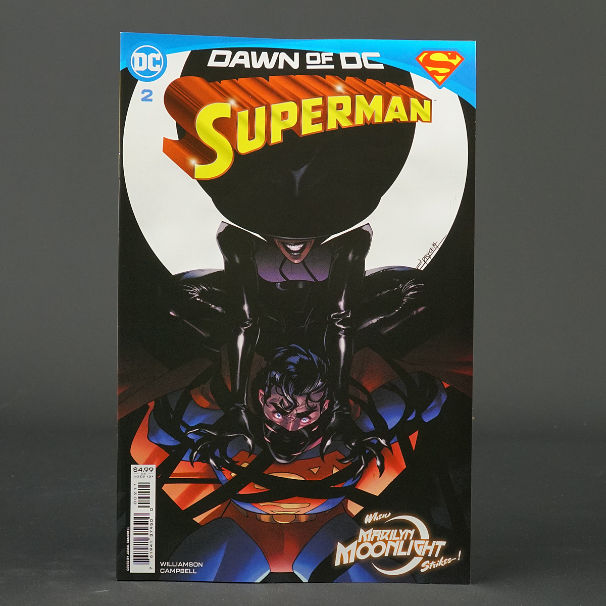 SUPERMAN #2 Cvr A DC Comics 2023 JAN233224 2A (W) Williamson (A/CA) Campbell