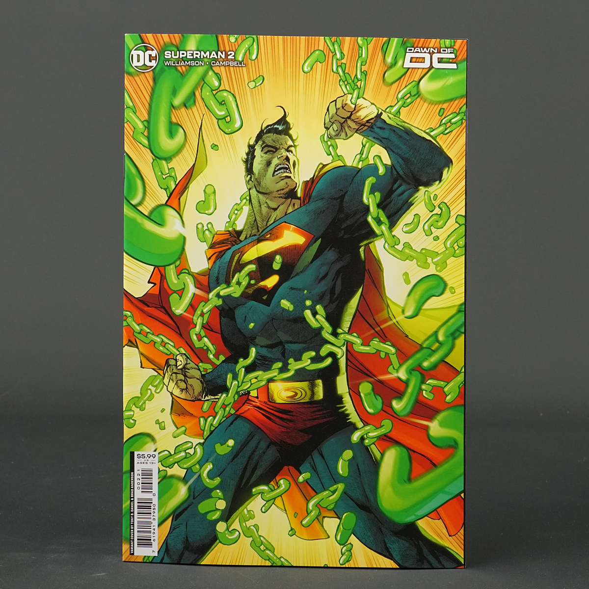 SUPERMAN #2 Cvr B DC Comics 2023 JAN233225 2B (W) Williamson (CA) Daniel