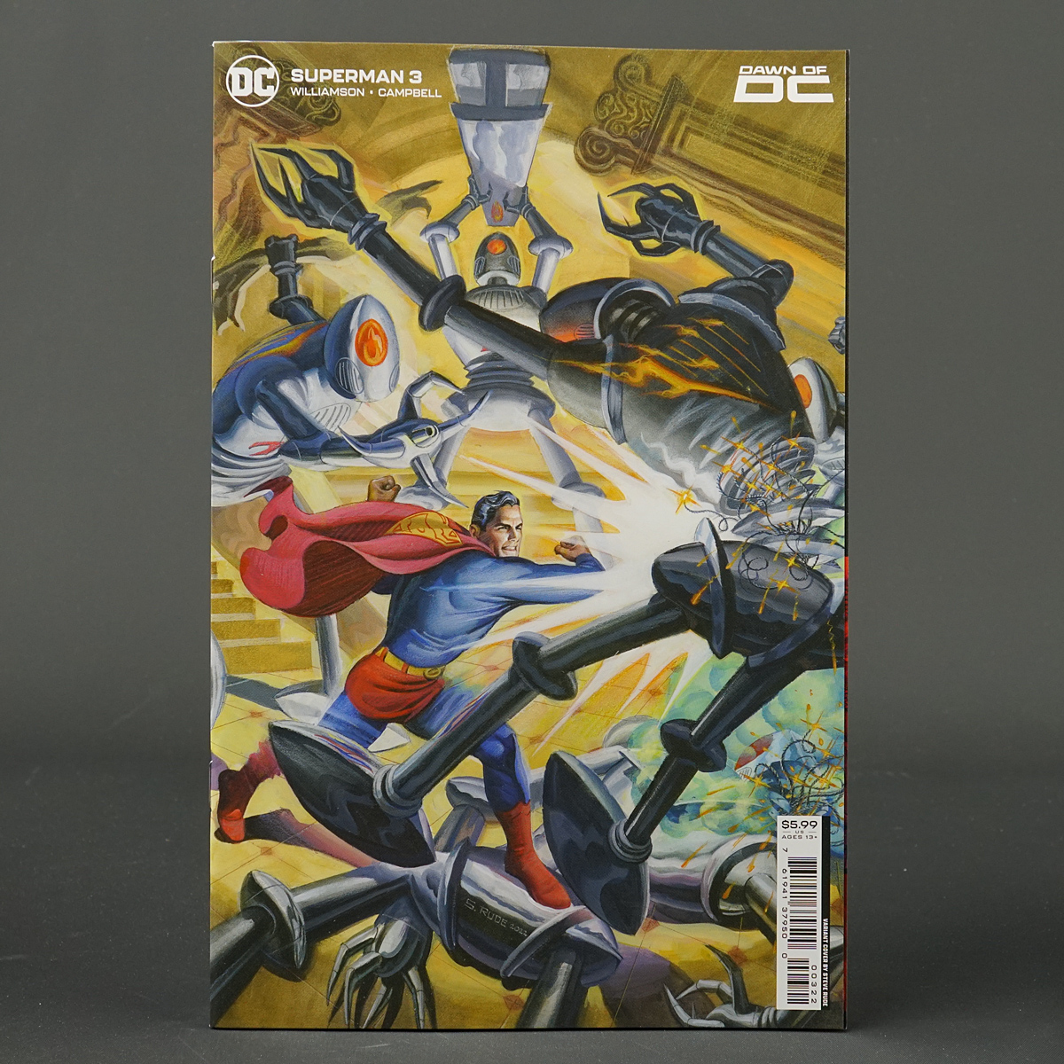 SUPERMAN #3 Cvr F DC Comics 2023 0223DC024 3F (W) Williamson (CA) Rude