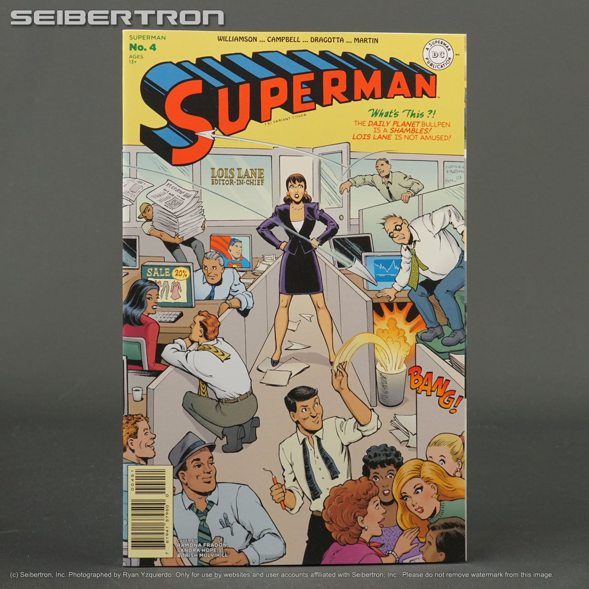 SUPERMAN #4 Cvr F 1:50 DC Comics 0323DC077 4F (W) Williamson (CA) Fradon + Hope
