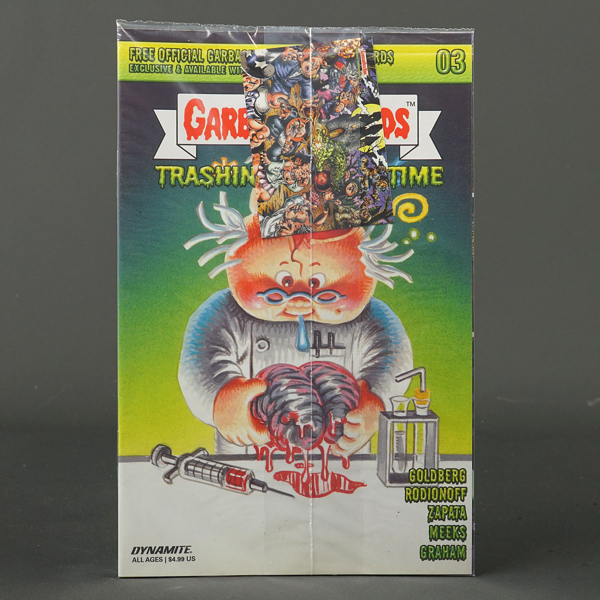 Garbage Pail Kids TRASHIN THROUGH TIME #3 Cvr D Dynamite Comics 3D OCT230313 GPK
