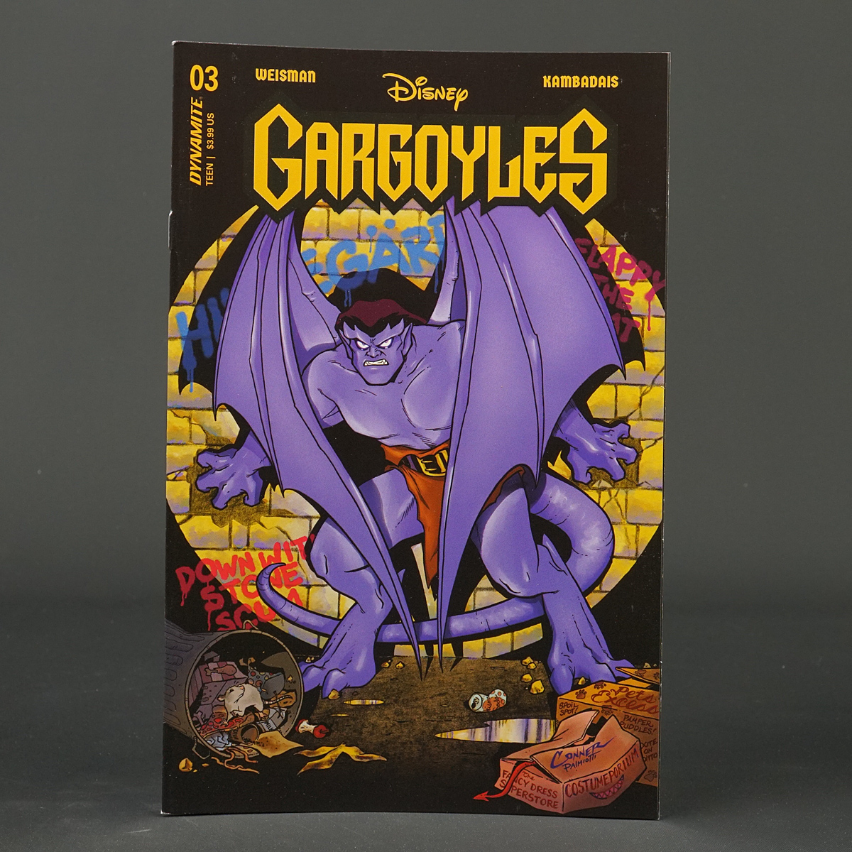 GARGOYLES #3 Cvr B Dynamite Comics 2023 Disney DEC220620 3B (CA) Conner