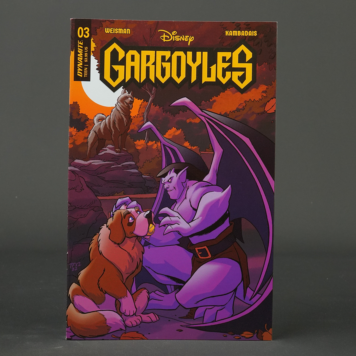 GARGOYLES #3 Cvr F Dynamite Comics Disney DEC220624 3F (CA) Fleecs + Forstner