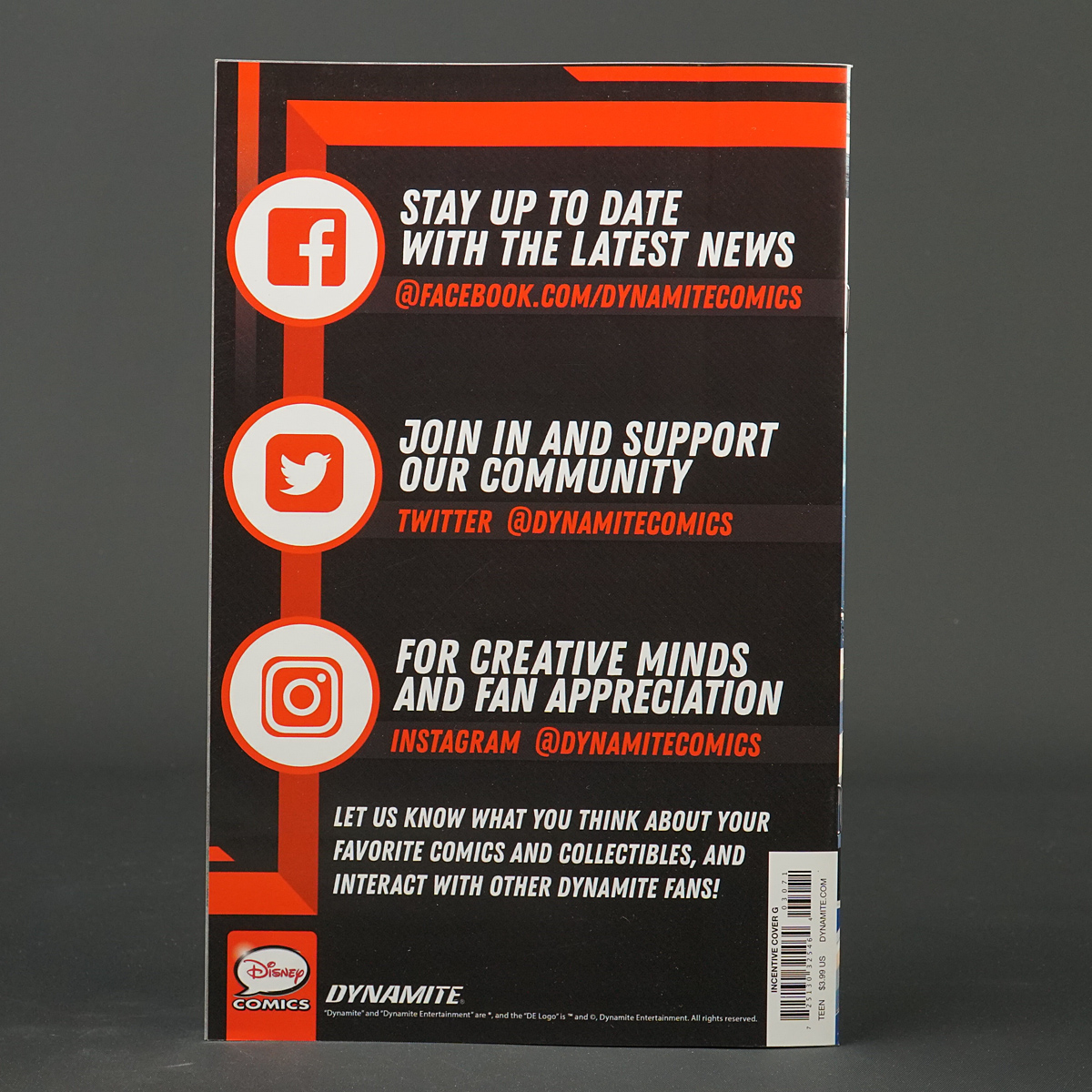 GARGOYLES #3 Cvr G 1:10 Dynamite Comics DEC220625 3G (CA) Kambadais (W) Weisman