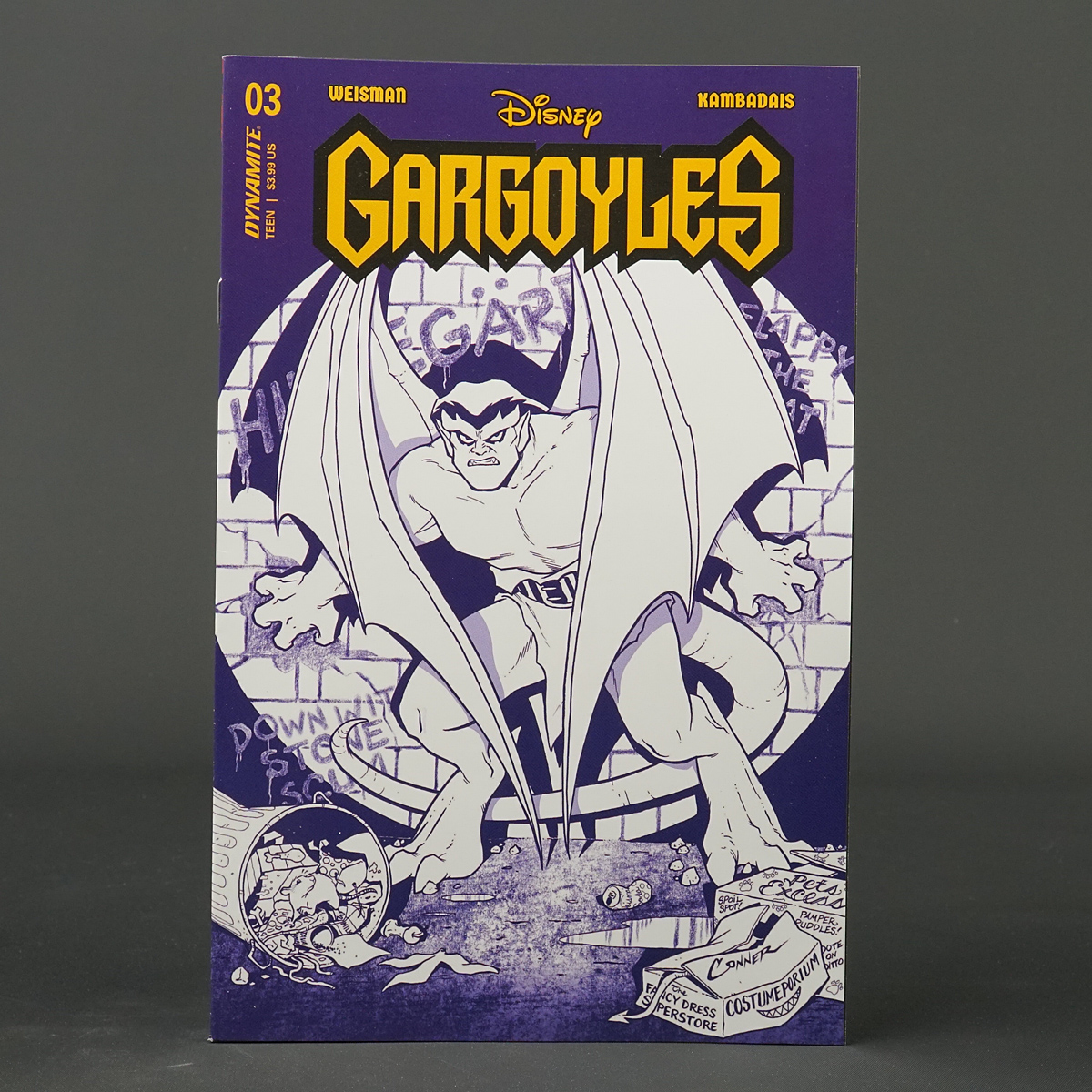 GARGOYLES #3 Cvr J 1:20 Dynamite Comics 2023 Disney DEC220628 3J (CA) Conner
