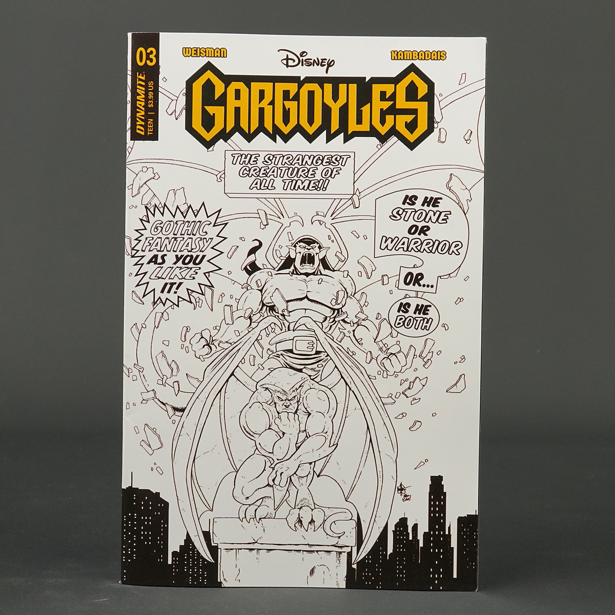 GARGOYLES #3 Cvr W 1:7 FOC Dynamite Comics DEC228473 3W (CA) Haeser