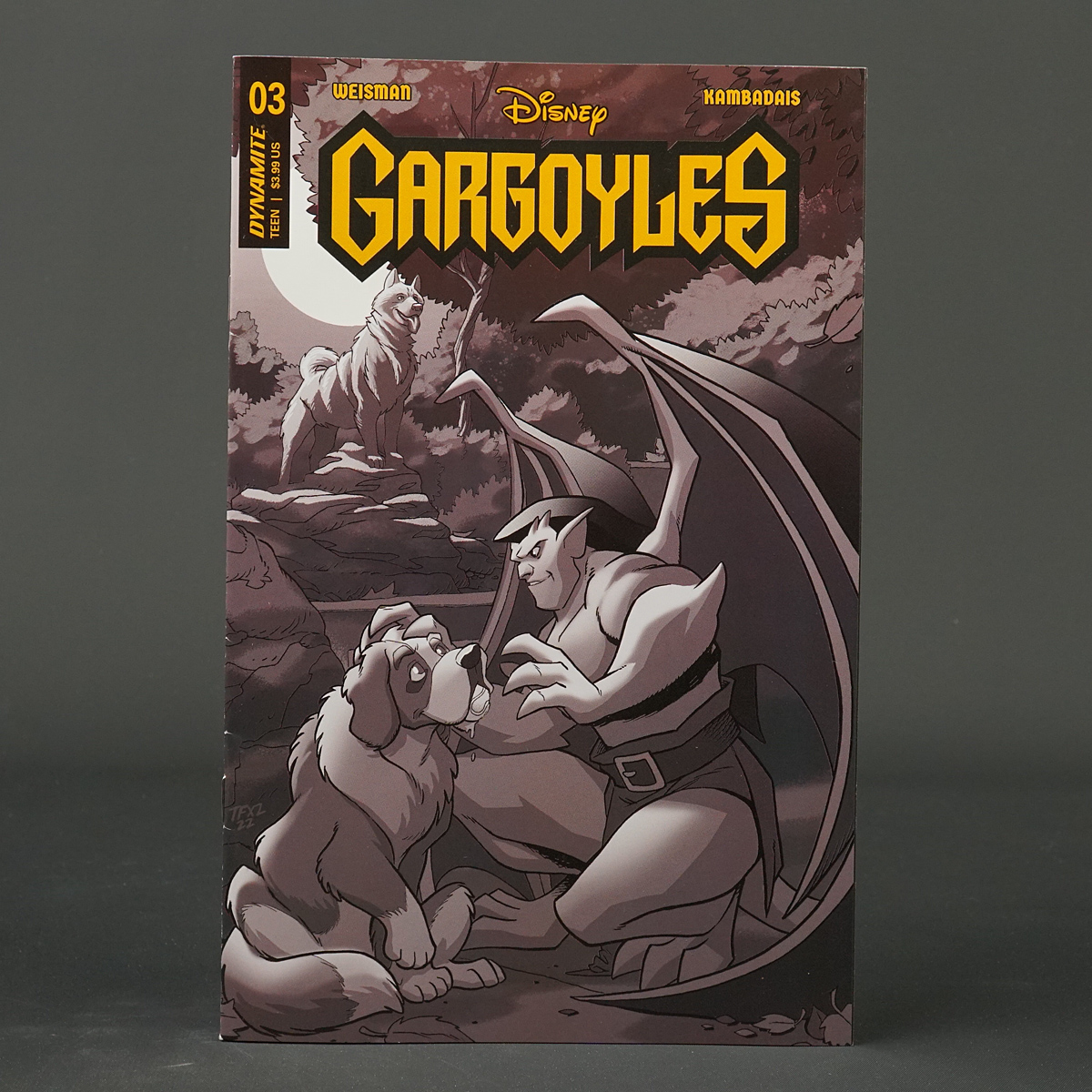 GARGOYLES #3 Cvr X 1:10 FOC Dynamite Comics DEC228474 3X (CA) Fleecs + Forstner