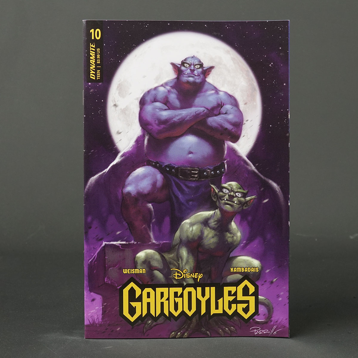 GARGOYLES #10 Cvr B Dynamite Comics 2023 Disney JUL230328 10B (CA) Parrillo